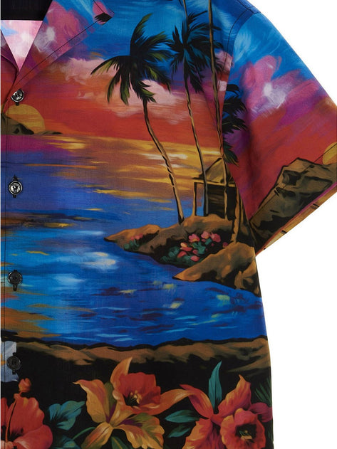 DOLCE & GABBANA ドルチェ＆ガッバーナ Multicolor 'Hawaii' shirt ボーイズ 春夏2023 L43S69G7H0RHH4JL ju