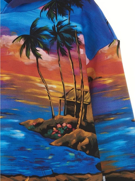 DOLCE & GABBANA ドルチェ＆ガッバーナ Multicolor 'Hawaii' hoodie ボーイズ 春夏2023 L4JWGNG7H0SHH4JL ju